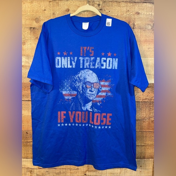 Port & Co Patriotic Tshirt - Picture 1 of 3